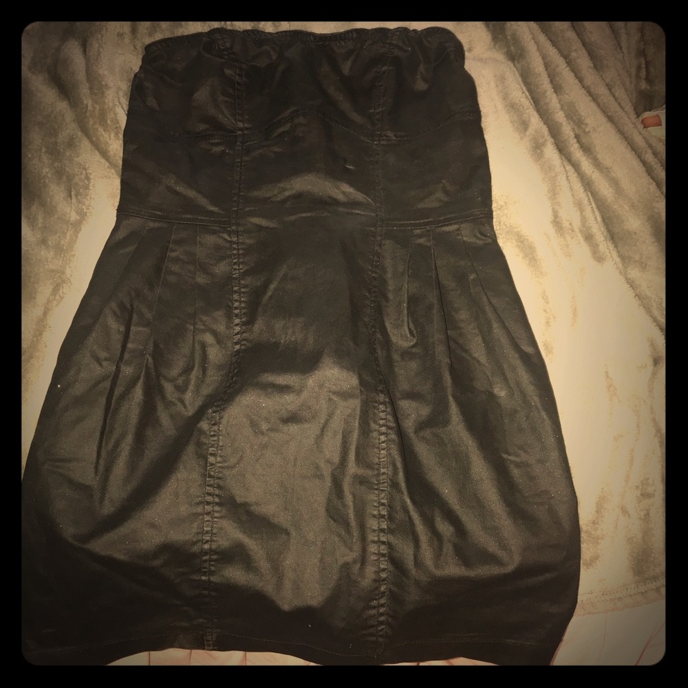 Black leather dress from Arden B size large